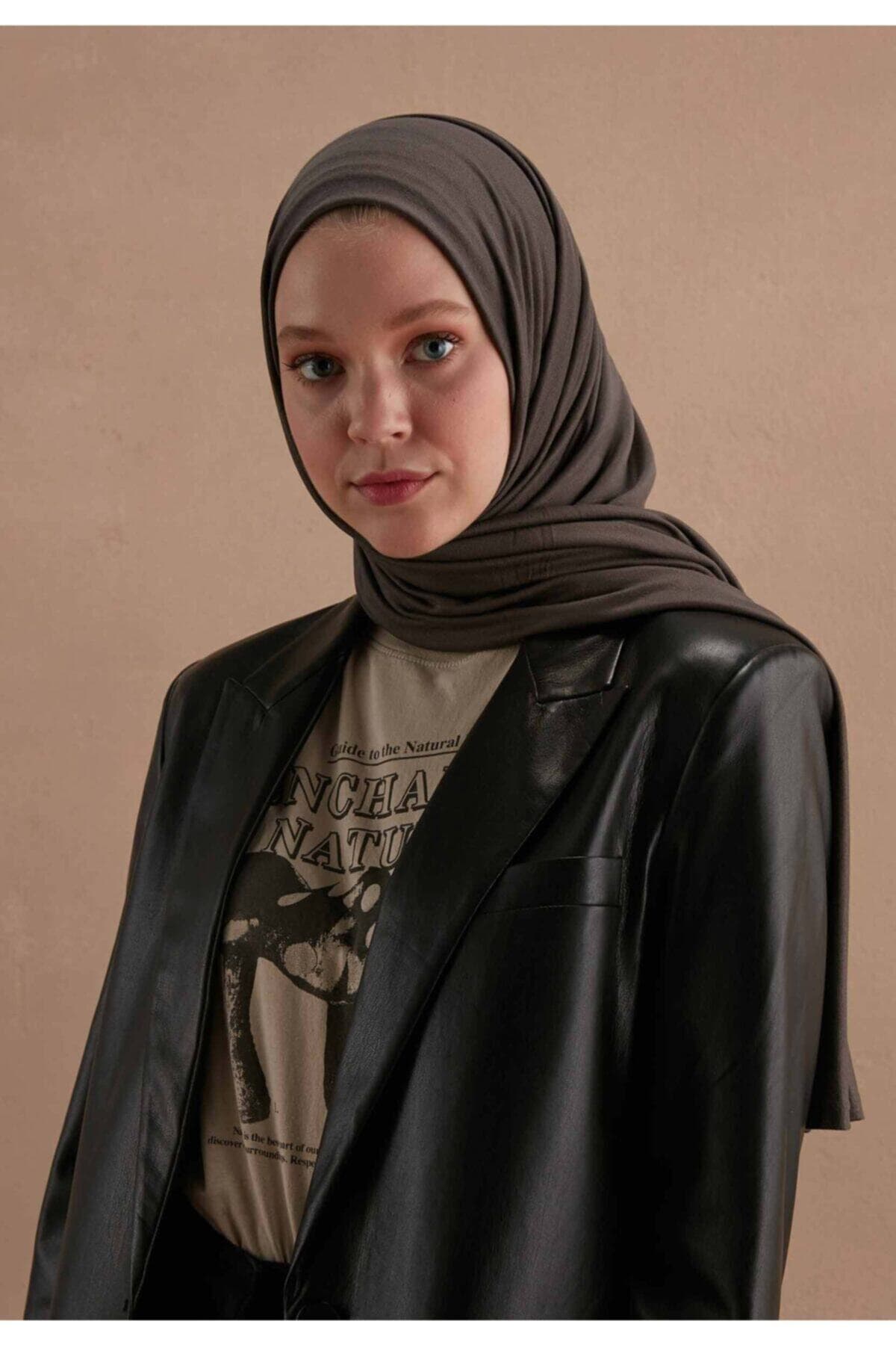 Fresh Scarfs Penye Şal Antrasit ürün görseli 2