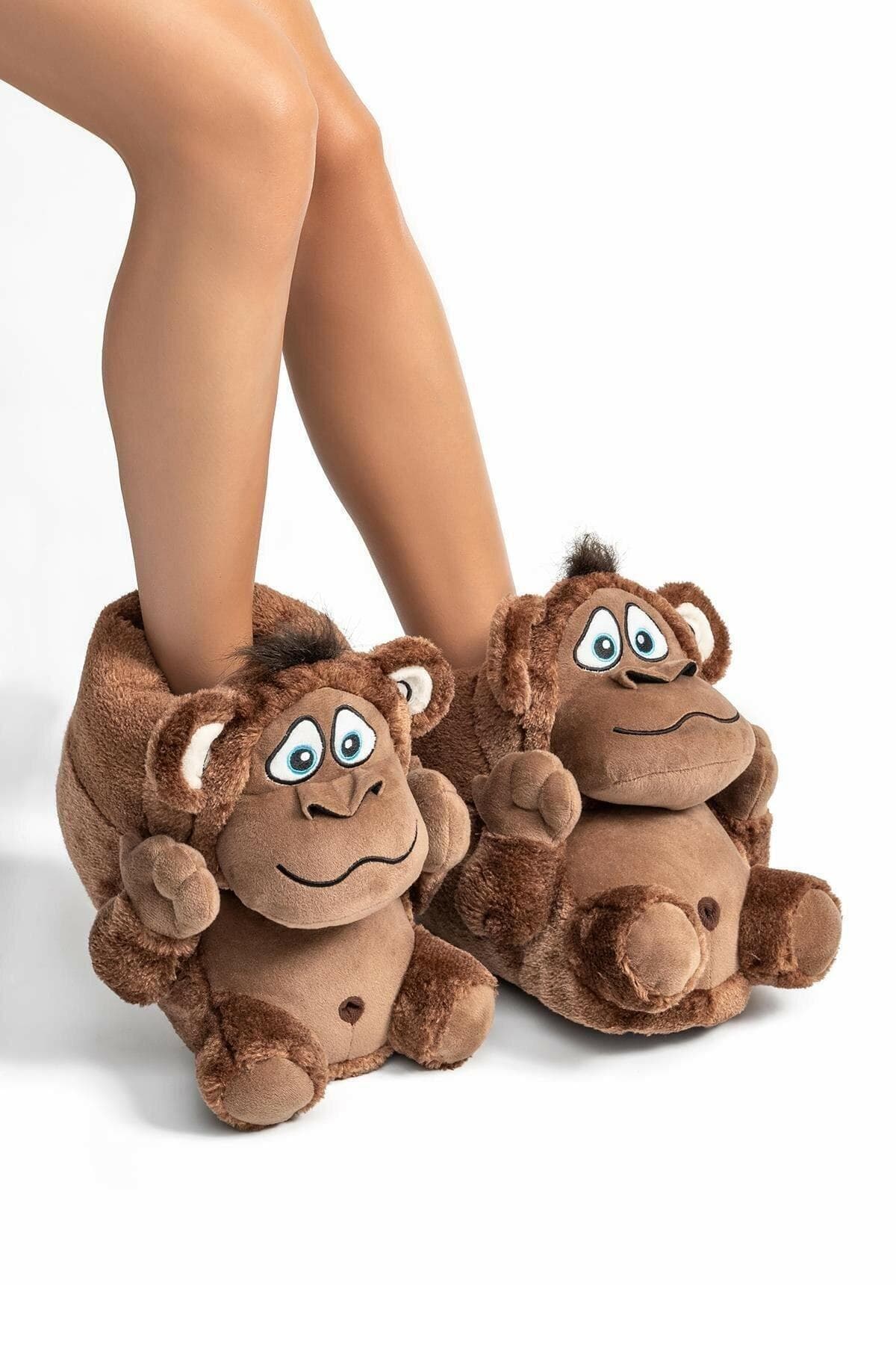 Twg-yy0285 Monkey Panduf Terlik Unisex ürün görseli 2