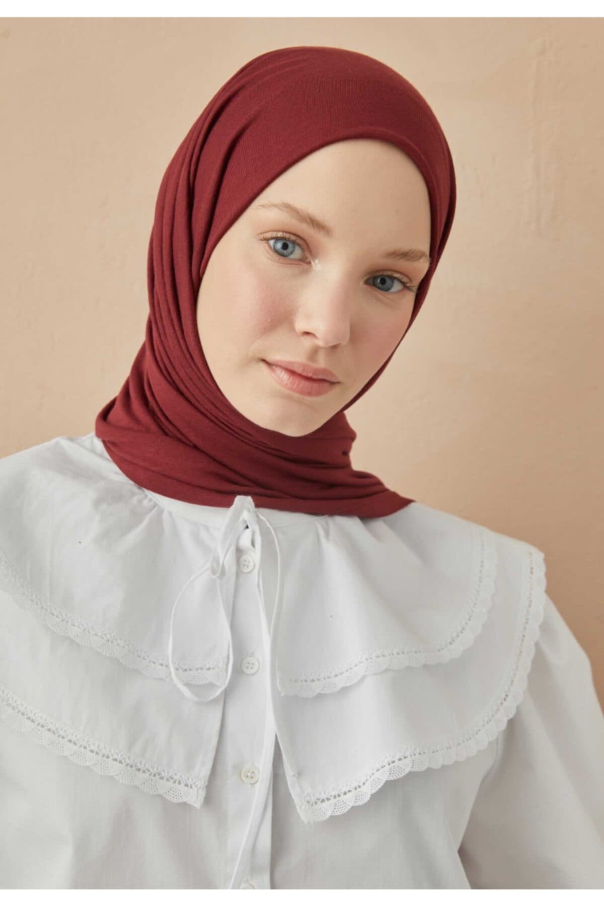 Fresh Scarfs Penye Şal Bordo ürün görseli 3