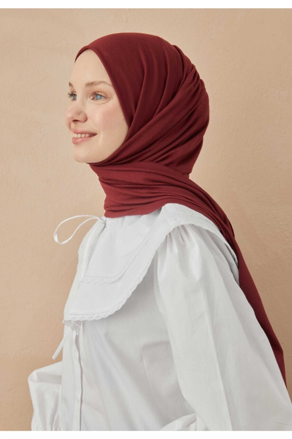 Fresh Scarfs Penye Şal Bordo ürün görseli 2