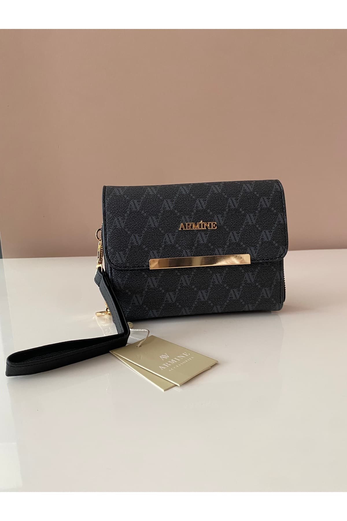381 Noktalı Clutch Çanta ürün görseli 2