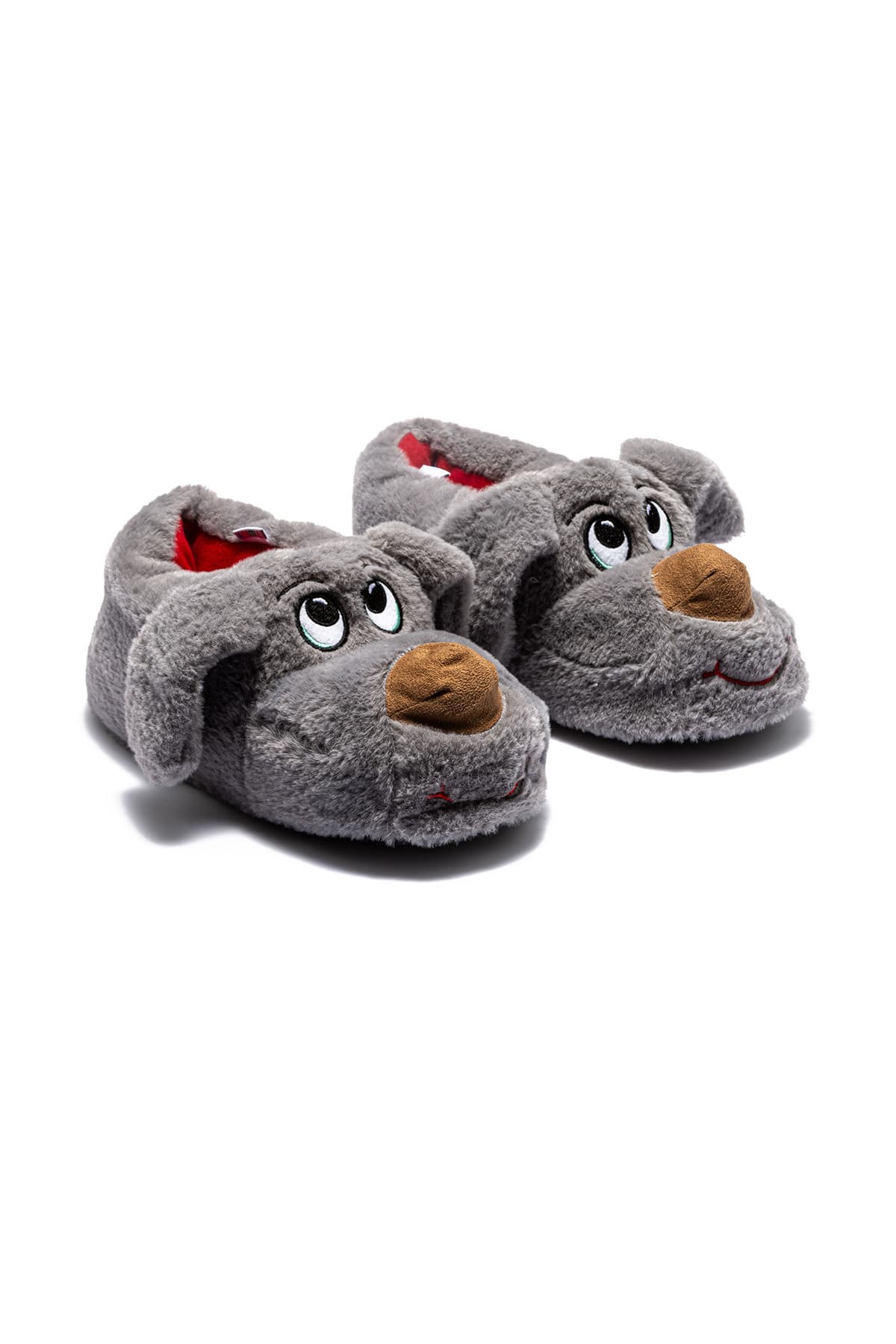 Karamel Erkek Hayvanlı Panduf Gri 41/46 ürün görseli 1