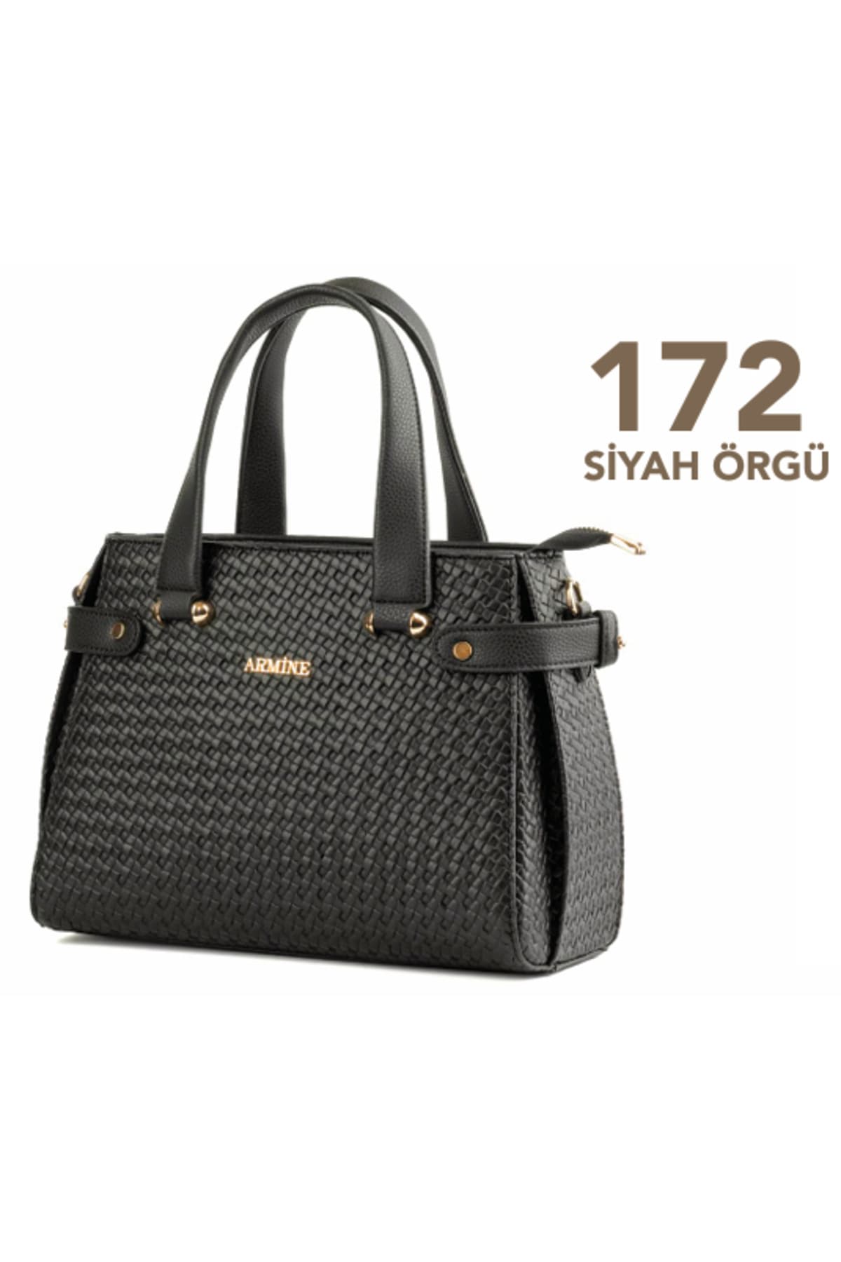 172 SİYAH ÖRGÜ ÇANTA ürün görseli 1